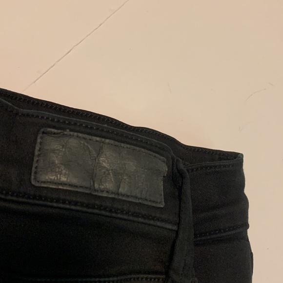 Agolde “Sophie” Black Distressed Skinnies - Women’s Size 27 - Picture 7 of 10